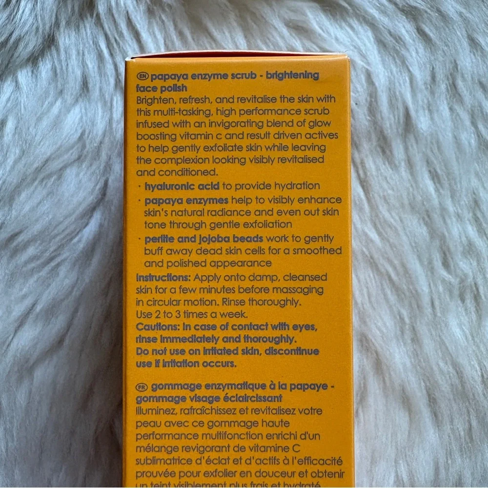 NEW Rodial Vit C Papaya Enzyme Scrub Full Size 2.36 fl oz